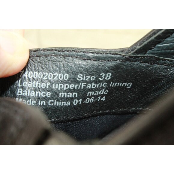 Dansko Abigail Black Leather V Front Comfort Clogs Shoes Size US 8 - Picture 6 of 7